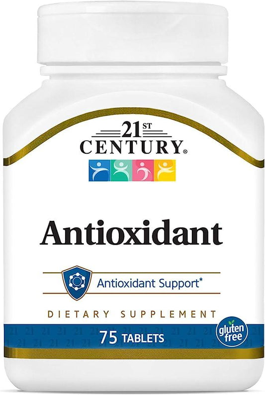 21st Century Antioxidant 75 Tablets - Brivane