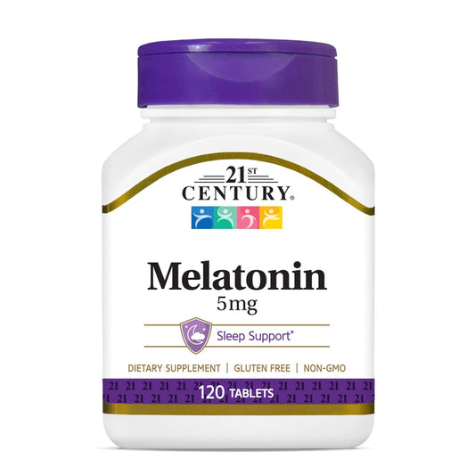 21st Century Melatonin 5mg - Brivane