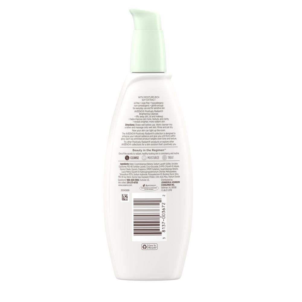 Aveeno Positively Radiant Brightening Cleanser - Brivane