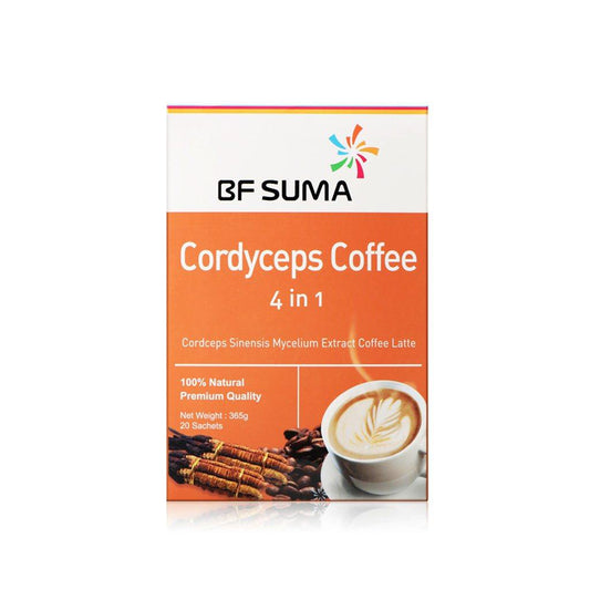 BF Suma Cordyceps Coffee 4 In 1, 20 Sachets - Brivane