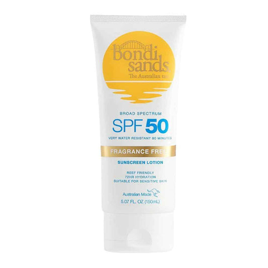 Bondi Sands Fragrance Free Daily Sunscreen Face Lotion SPF 50+ - Brivane