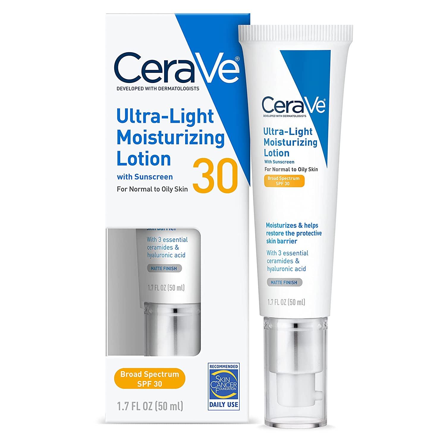 CeraVe Ultra-Light Moisturizing Lotion - Brivane