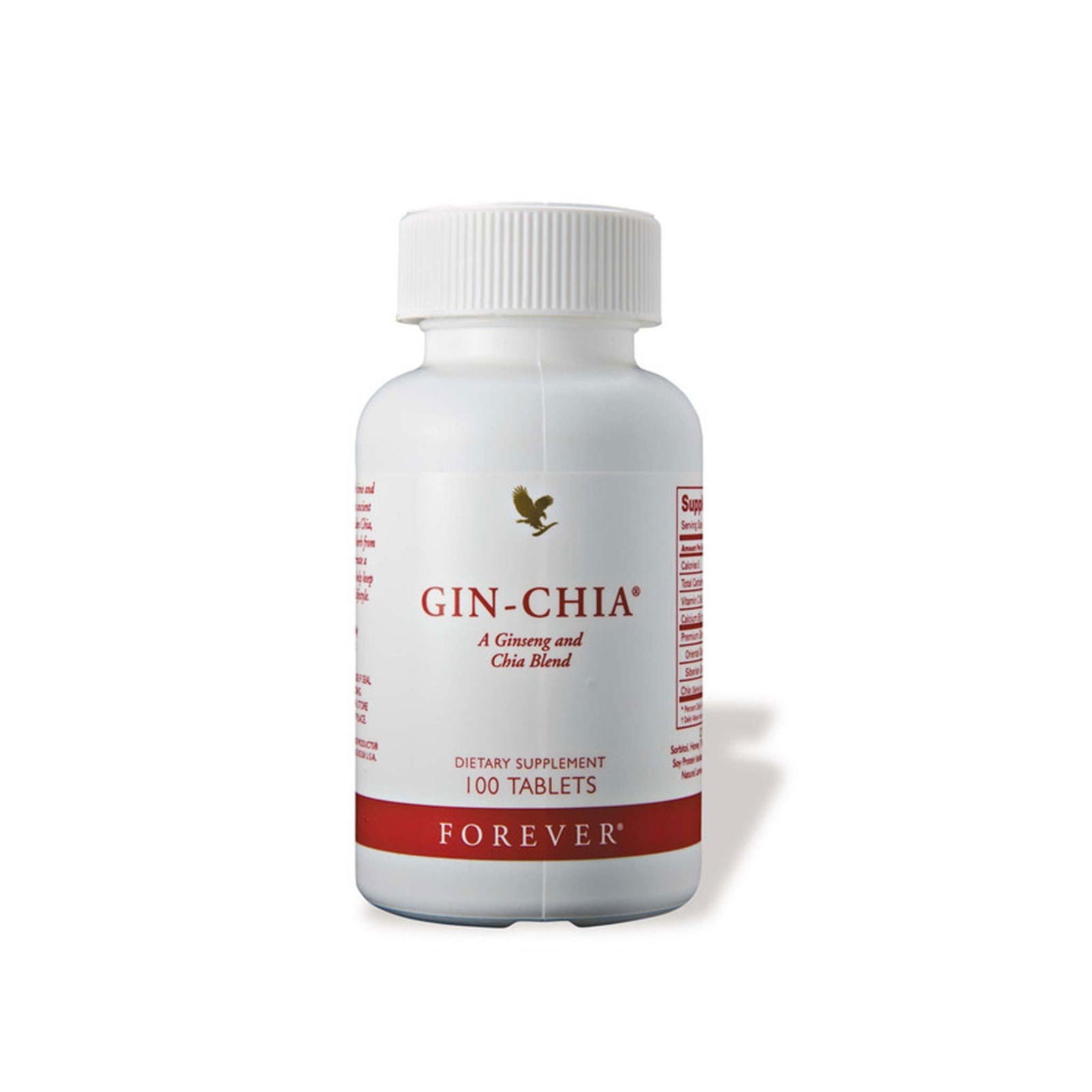 Forever Living, Forever Gin Chia 100 Tablets - Brivane