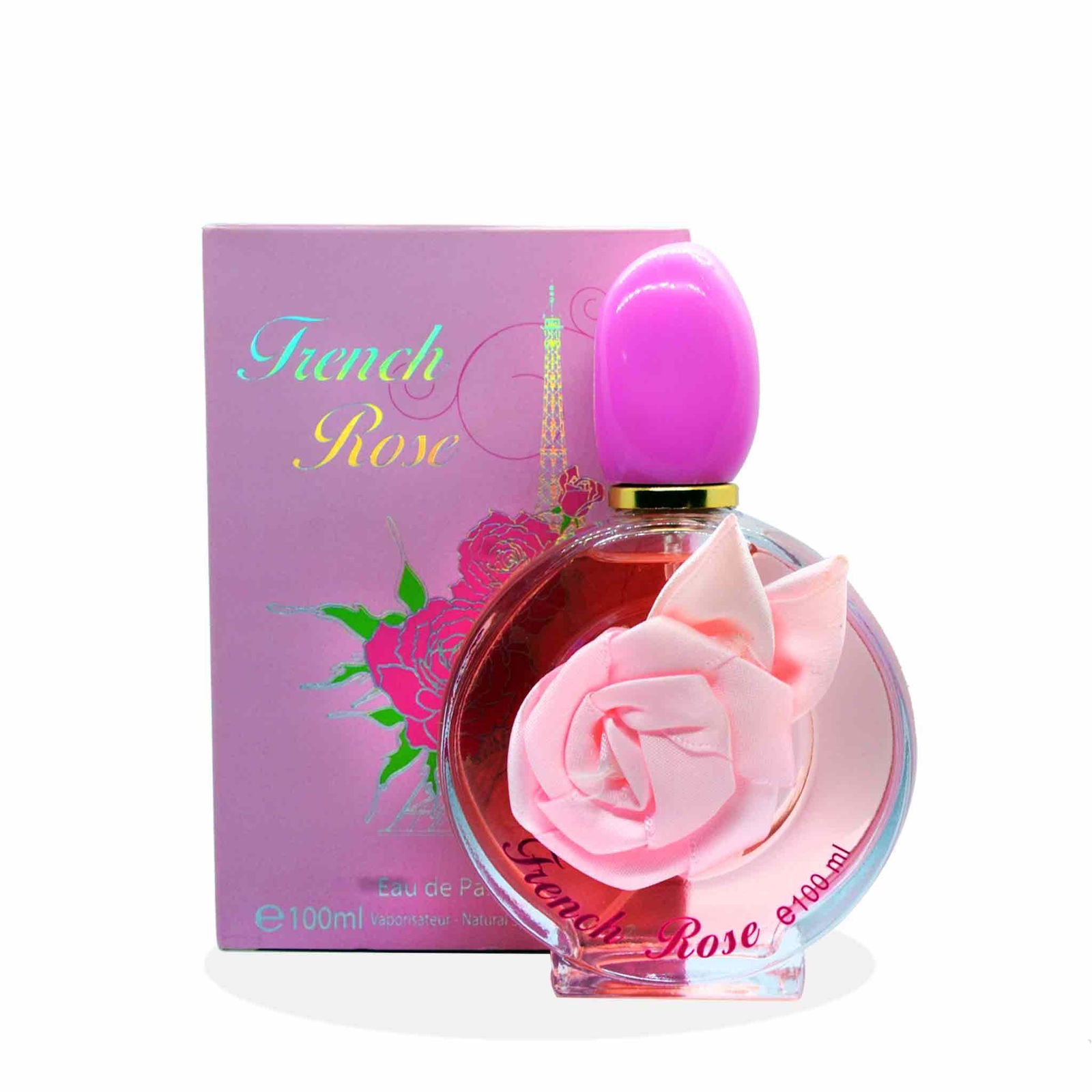 French Rose Perfume for Women 100ml Natural spray 3.4fl.oz - Brivane