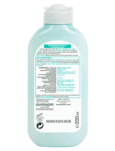 Garnier Botanical Cleansing Milk - Brivane