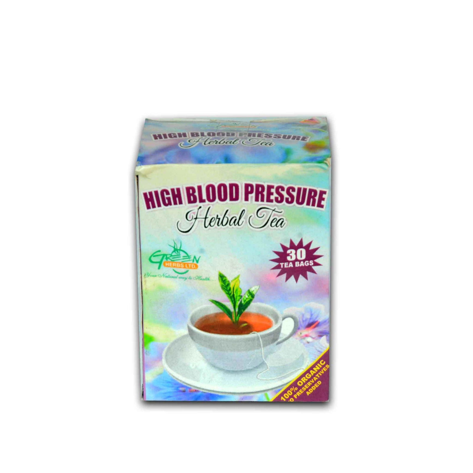 Green Herbs High Blood Pressure Tea - Brivane