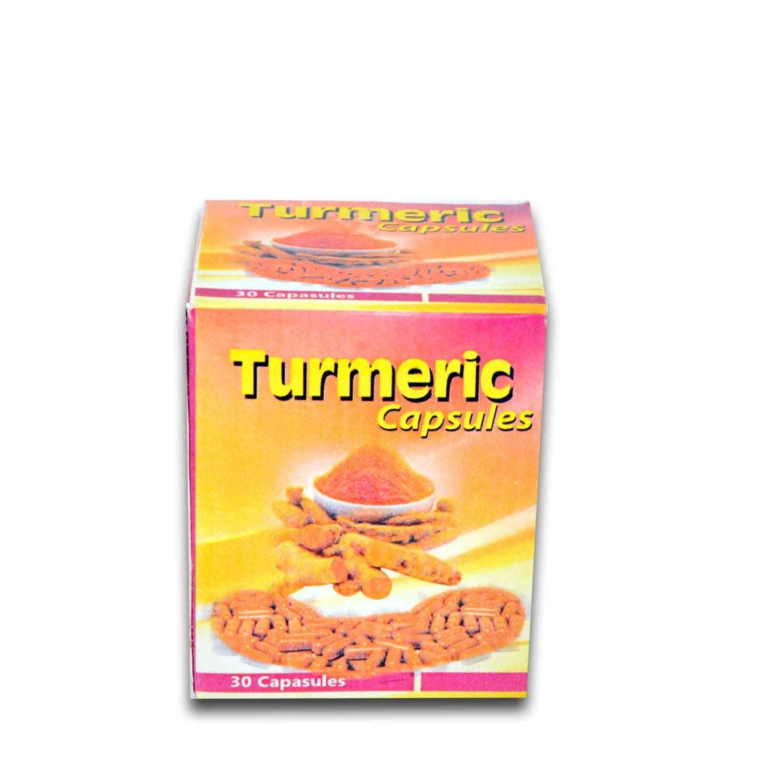 Green Herbs Turmeric Capsules - Brivane