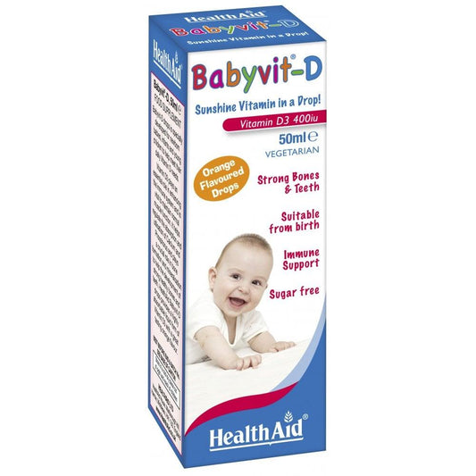 Health Aid BabyVit-D Drops - Brivane