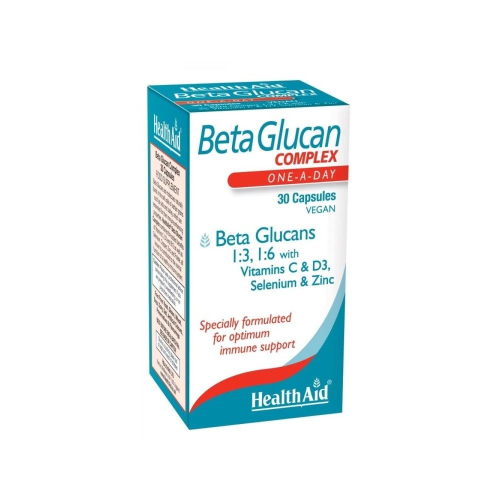 Health Aid Beta Glucan Complex Capsules - Brivane