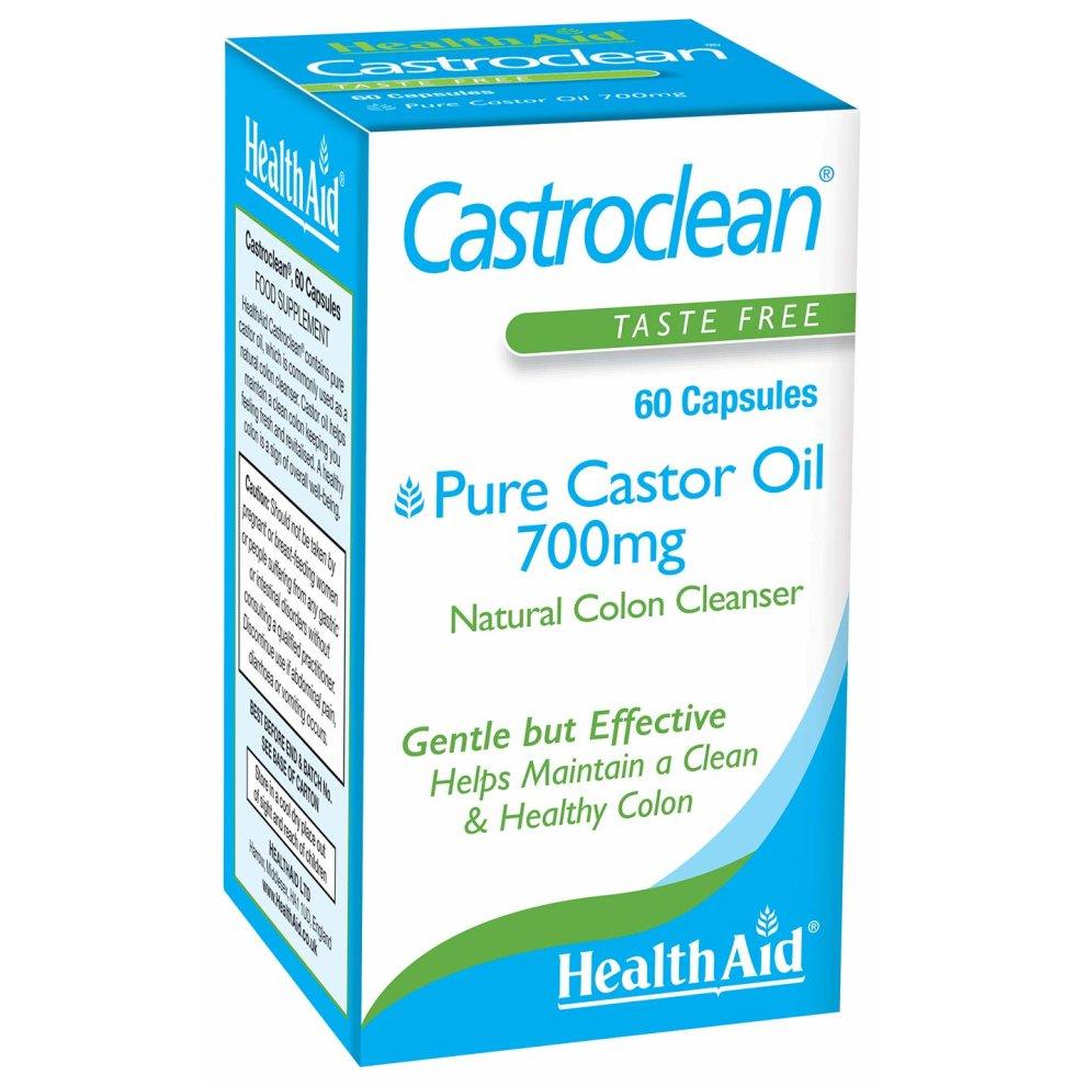 Health Aid Castroclean 700mg Capsules - Brivane