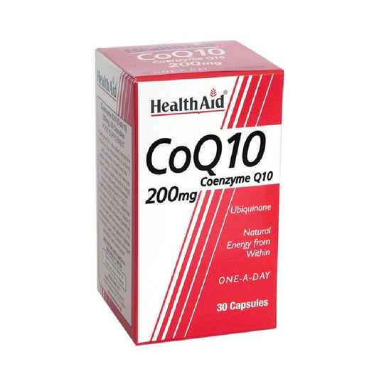 Health Aid CoQ10 200mg Capsules - Brivane