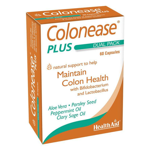 Health Aid Colonease Plus Capsules - Brivane