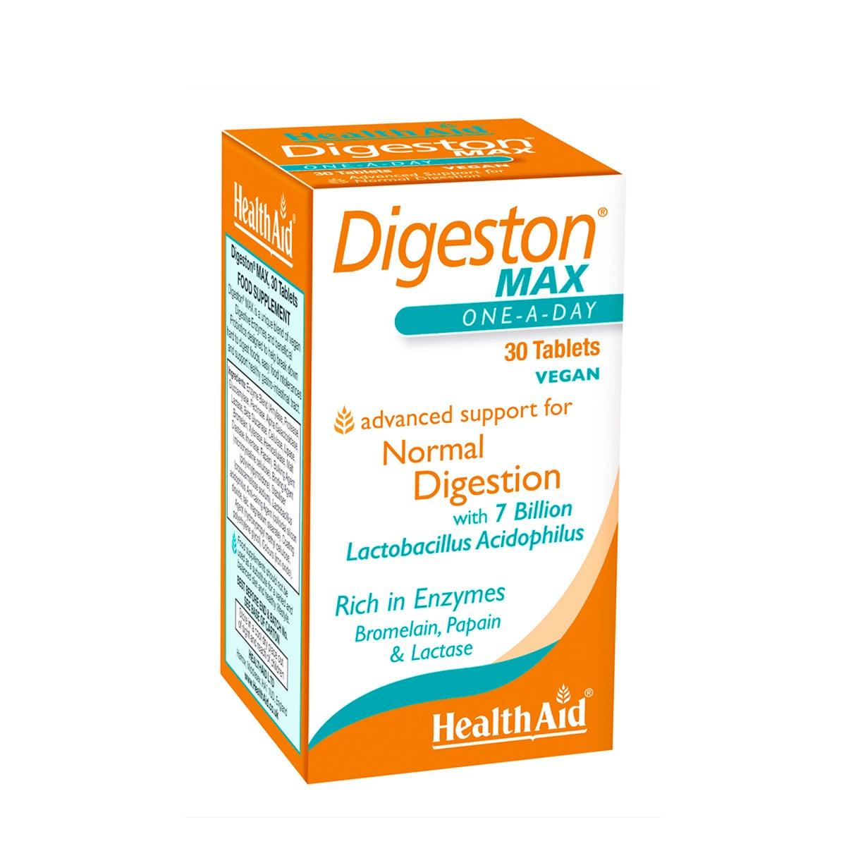 Health Aid Digeston Max Tablets - Brivane