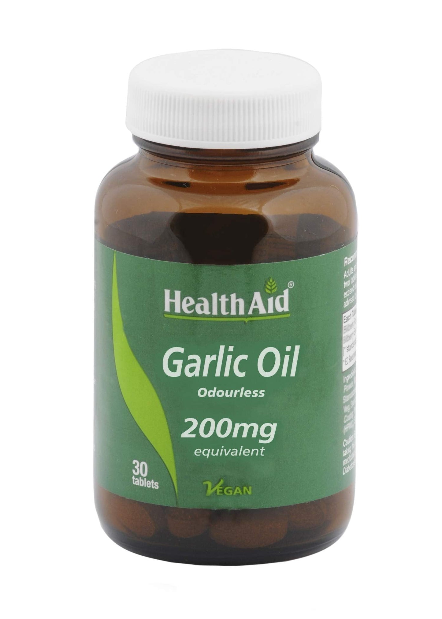 Health Aid Garlic Oil 200mg Capsules - Brivane