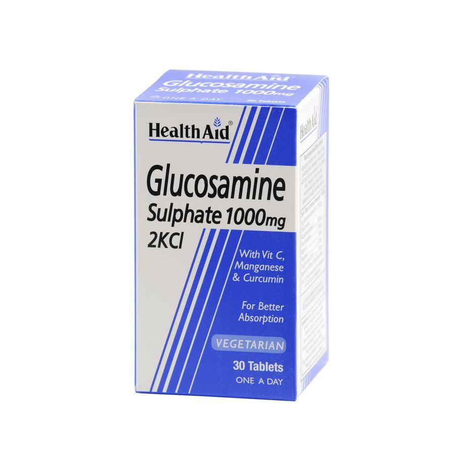 Health Aid Glucosamine Sulphate 1000mg Tablets - Brivane