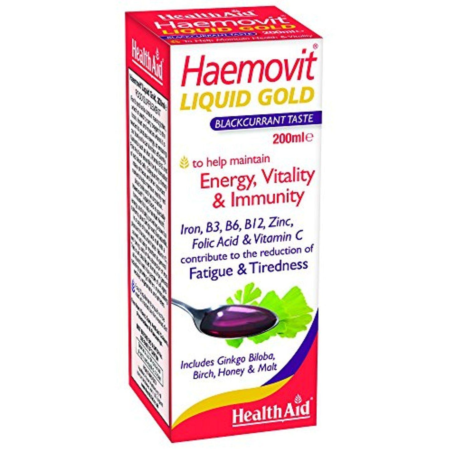 Health Aid Haemovit Liquid Gold - Brivane