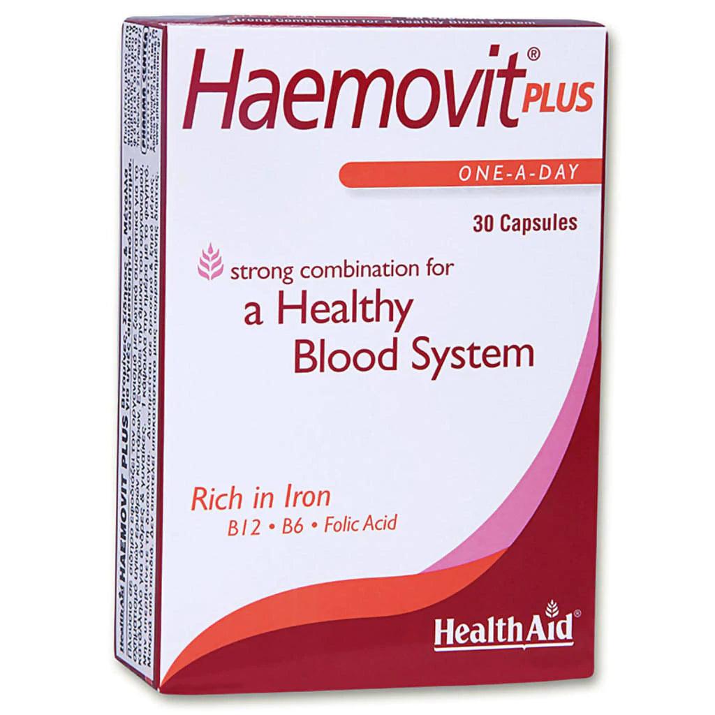 Health Aid Haemovit Plus Capsules - Brivane