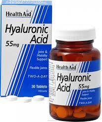 Health Aid Hyaluronic Acid Tablets - Brivane