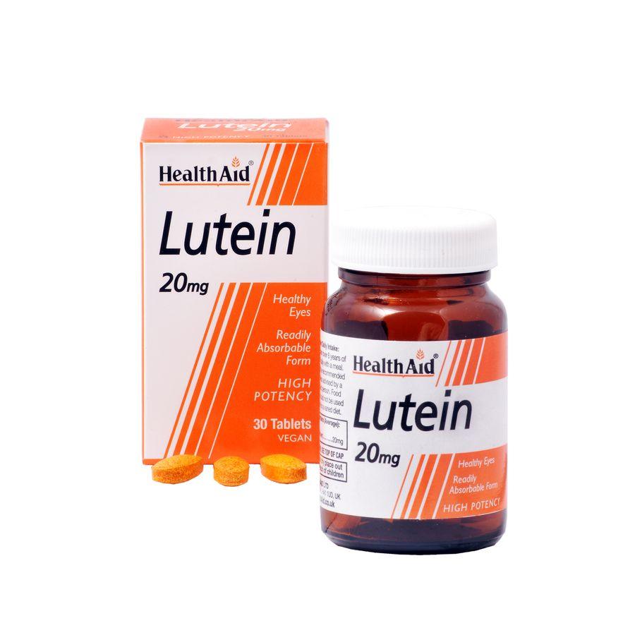 Health Aid Lutein Tablets - Brivane