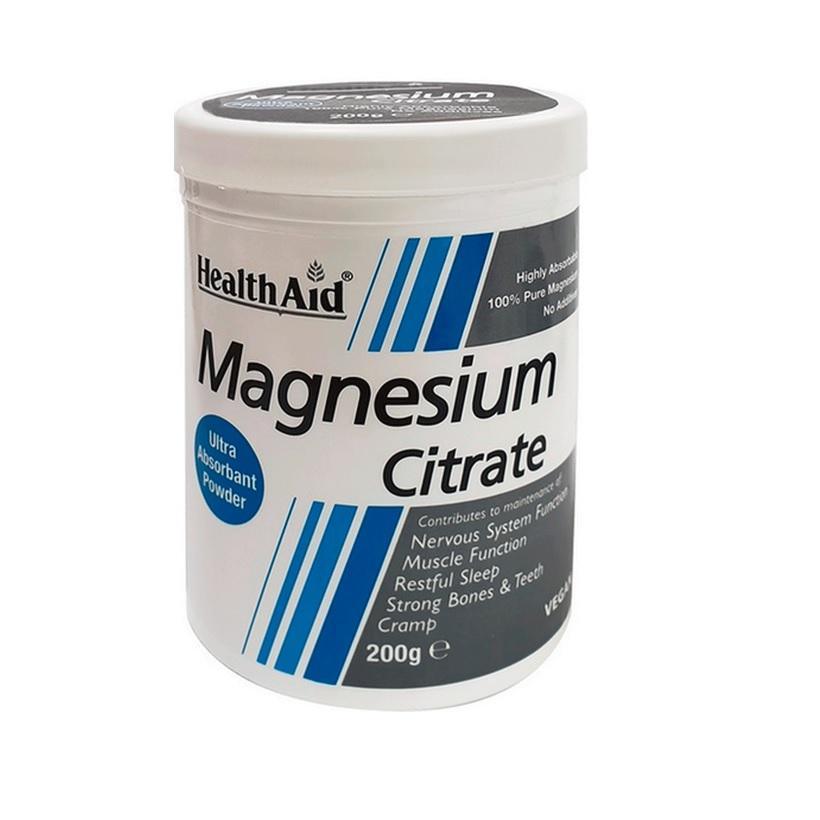 Health Aid Magnesium Citrate Powder - Brivane