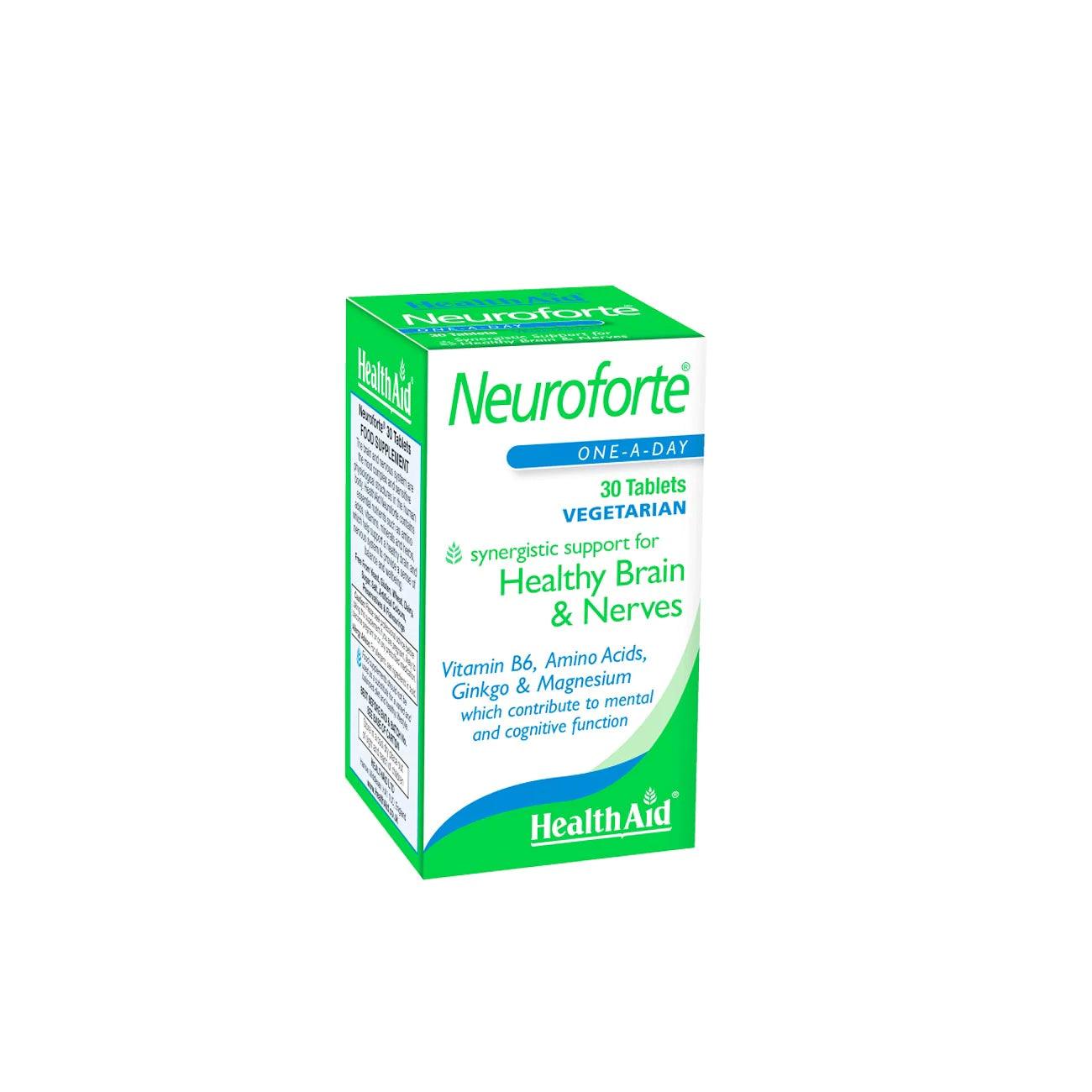 Health Aid NeuroForte Tablets - Brivane