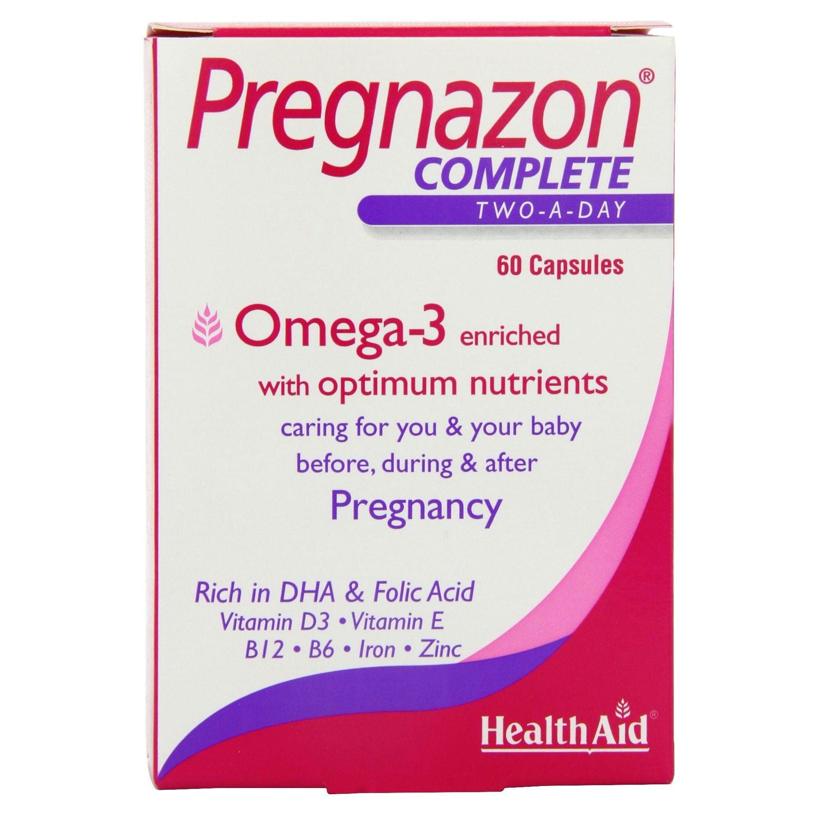 Health Aid Pregnazon Complete Capsules - Brivane