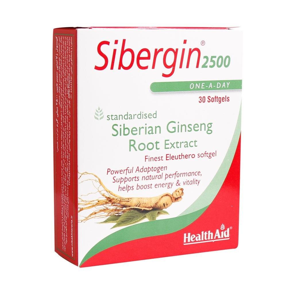 Health Aid Sibergin 2500 Capsules - Brivane