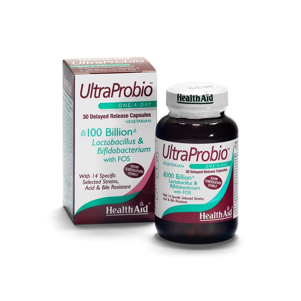 Health Aid UltraProbio 30 Delayed Release Capsules - Brivane