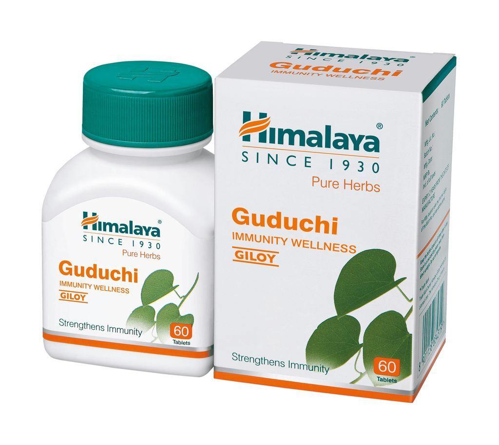 Himalaya Guduchi Tablets | Giloy | Strengthen Immunity - 60 Tablets - Brivane