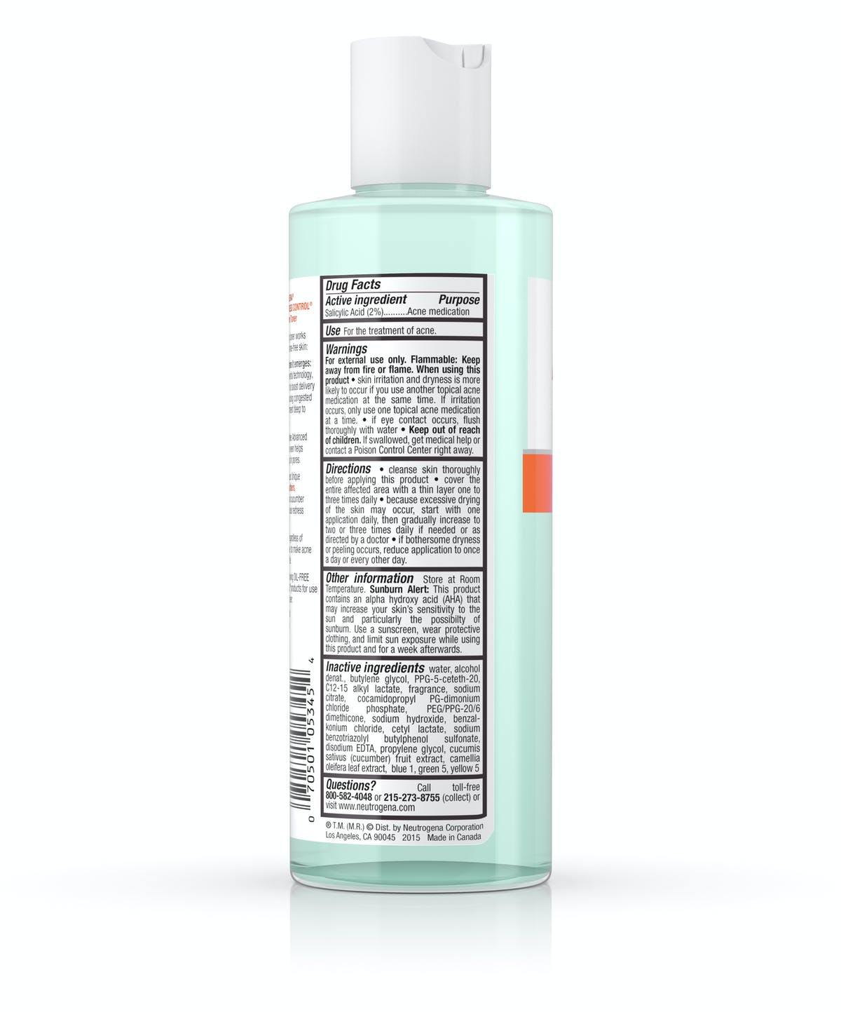 Neutrogena Acne Stress Control Toner - Brivane