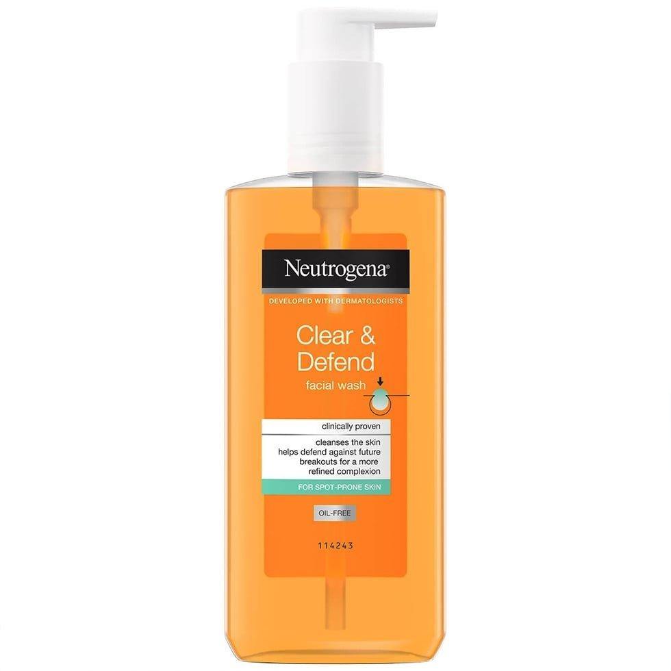 Neutrogena Clear and Defend Facial Wash - Brivane