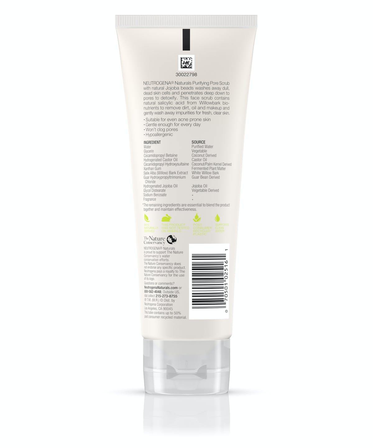 Neutrogena Naturals Purifying Pore Scrub - Brivane