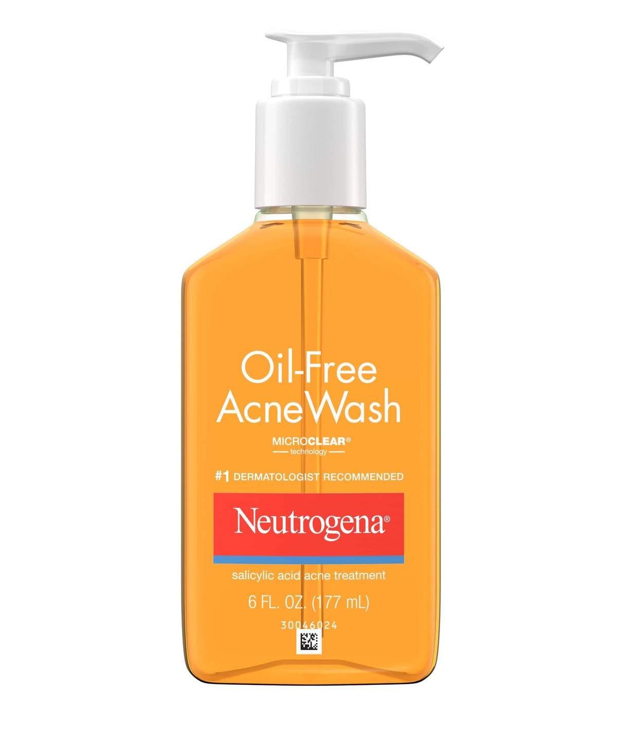 Neutrogena Oil-Free Acne Wash For Acne Prone Skin - Brivane