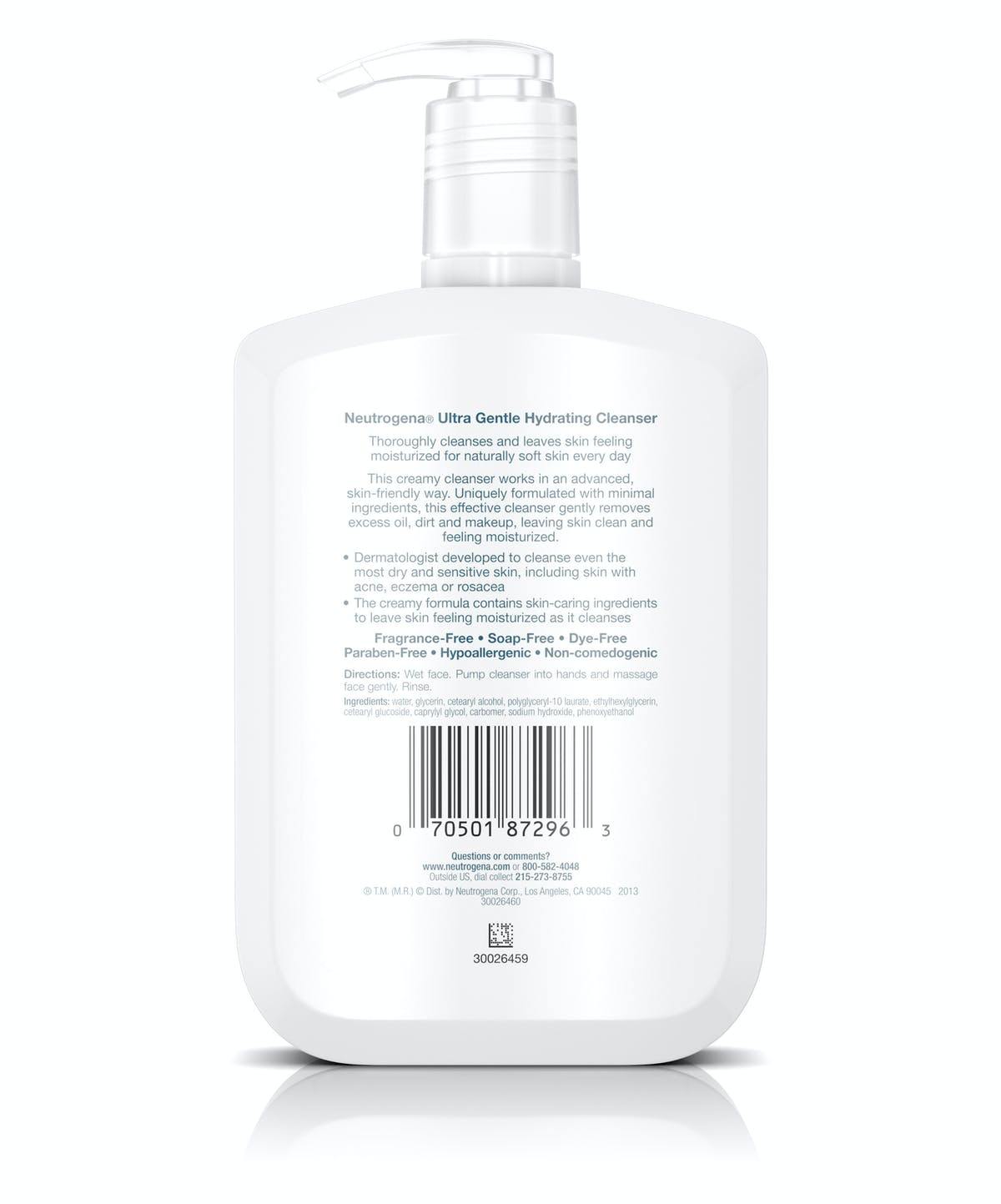 Neutrogena Ultra Gentle Hydrating Cleanser - Brivane