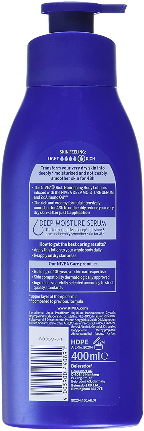 Nivea Body Lotion Rich Nourishing - Brivane