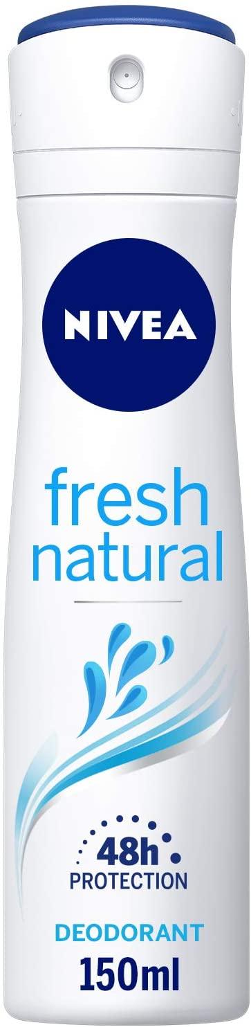 Nivea Fresh Natural Spray Deodorant - Brivane