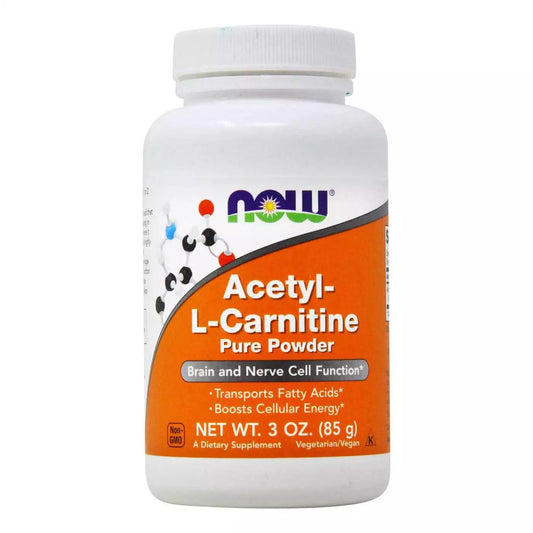 Now Acetyl-L-Carnitine Pure Powder - Brivane