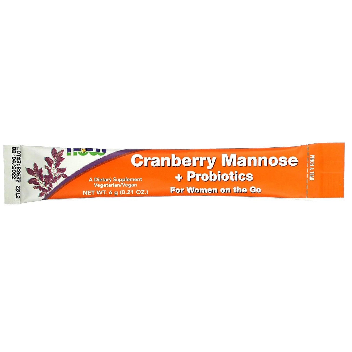 Now Cranberry Mannose + Probiotics Packages - Brivane