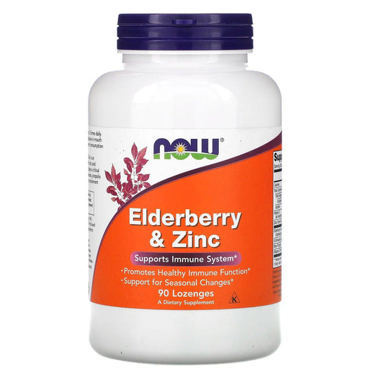 Now Elderberry and Zinc Lozenges - Brivane