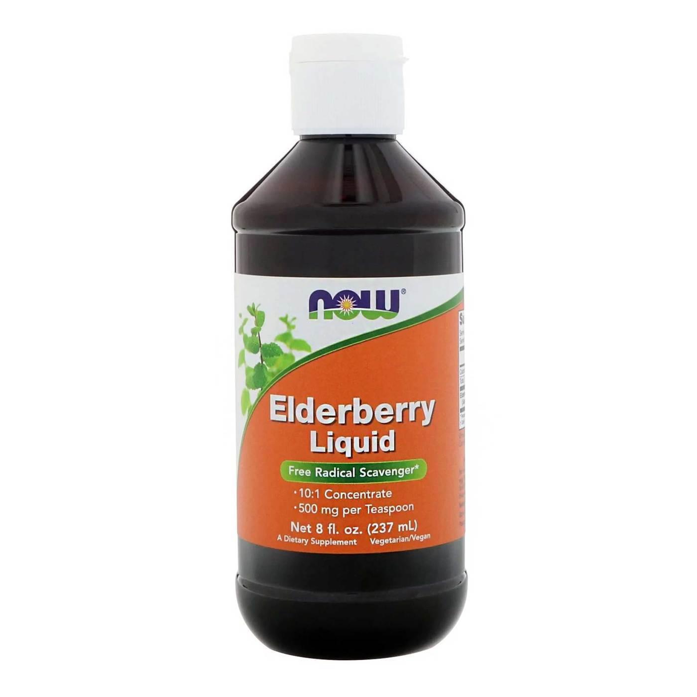 Now Foods Elderberry Liquid - Brivane