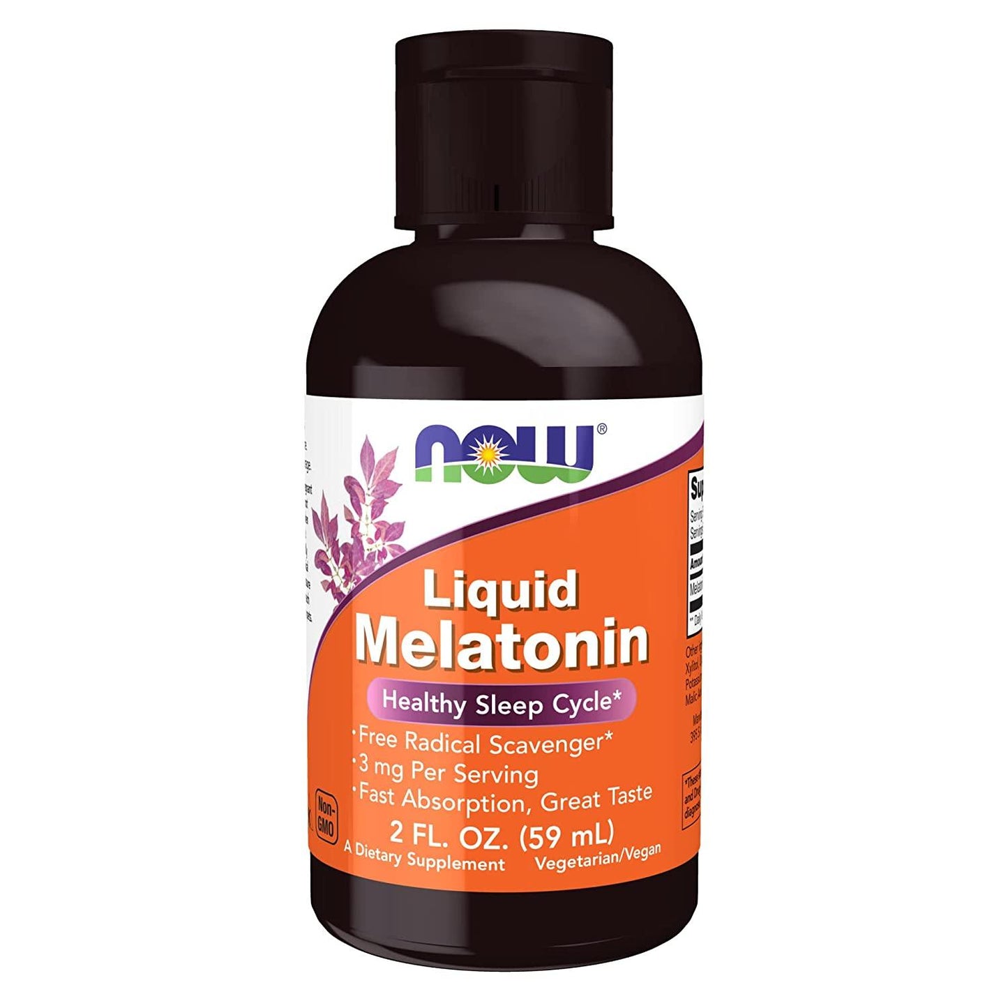 Now Foods Liquid Melatonin - Brivane