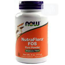 Now Foods Nutra Flora Fos Powder - Brivane