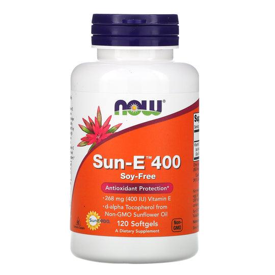 Now Foods Sun-E 400 Softgels - Brivane