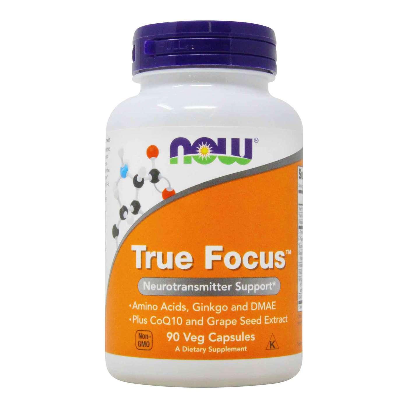 Now Foods True Focus Veg Capsules - Brivane