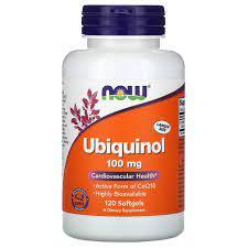 Now Foods Ubiquinol 100mg Softgels - Brivane