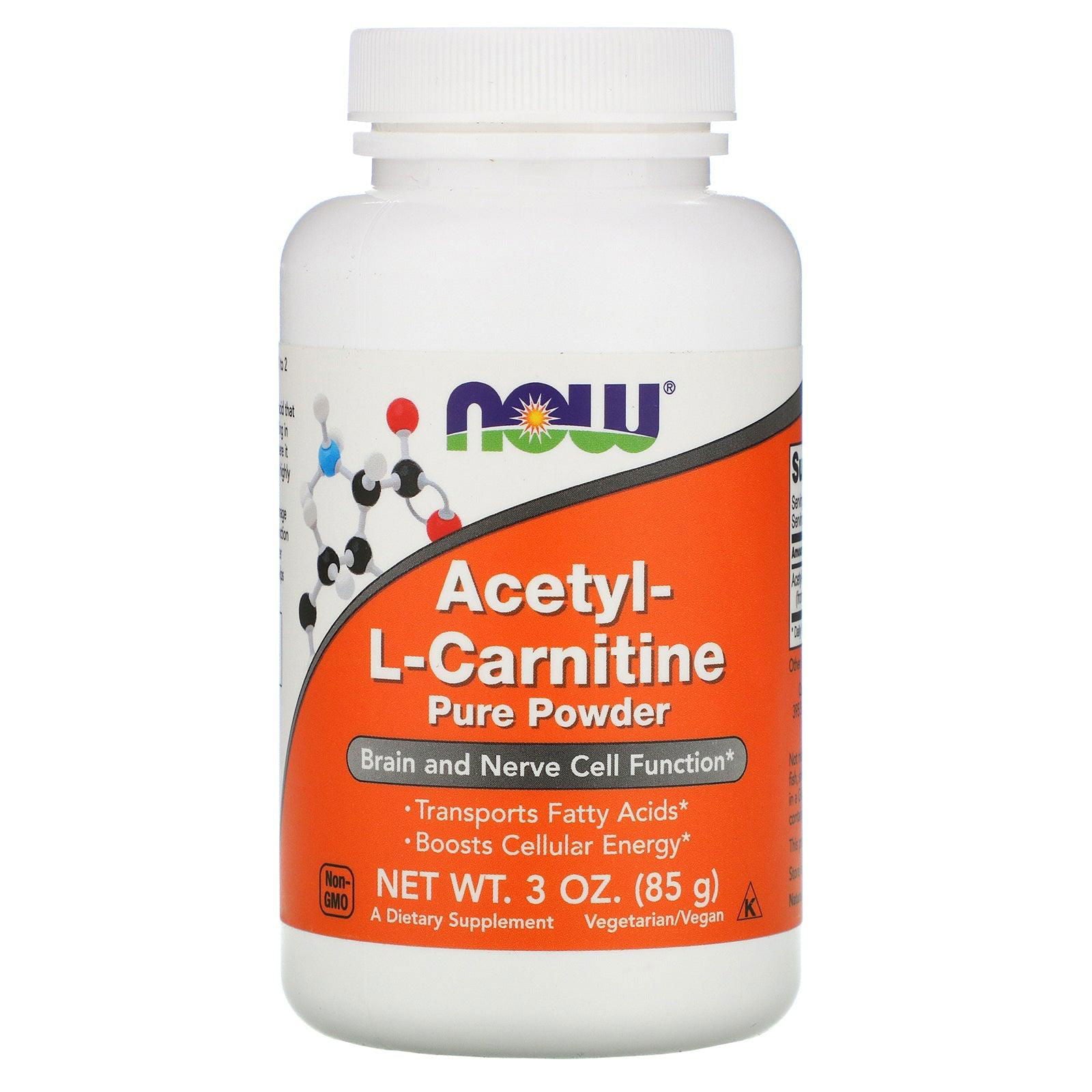 Now L-Carnitine Pure Powder - Brivane