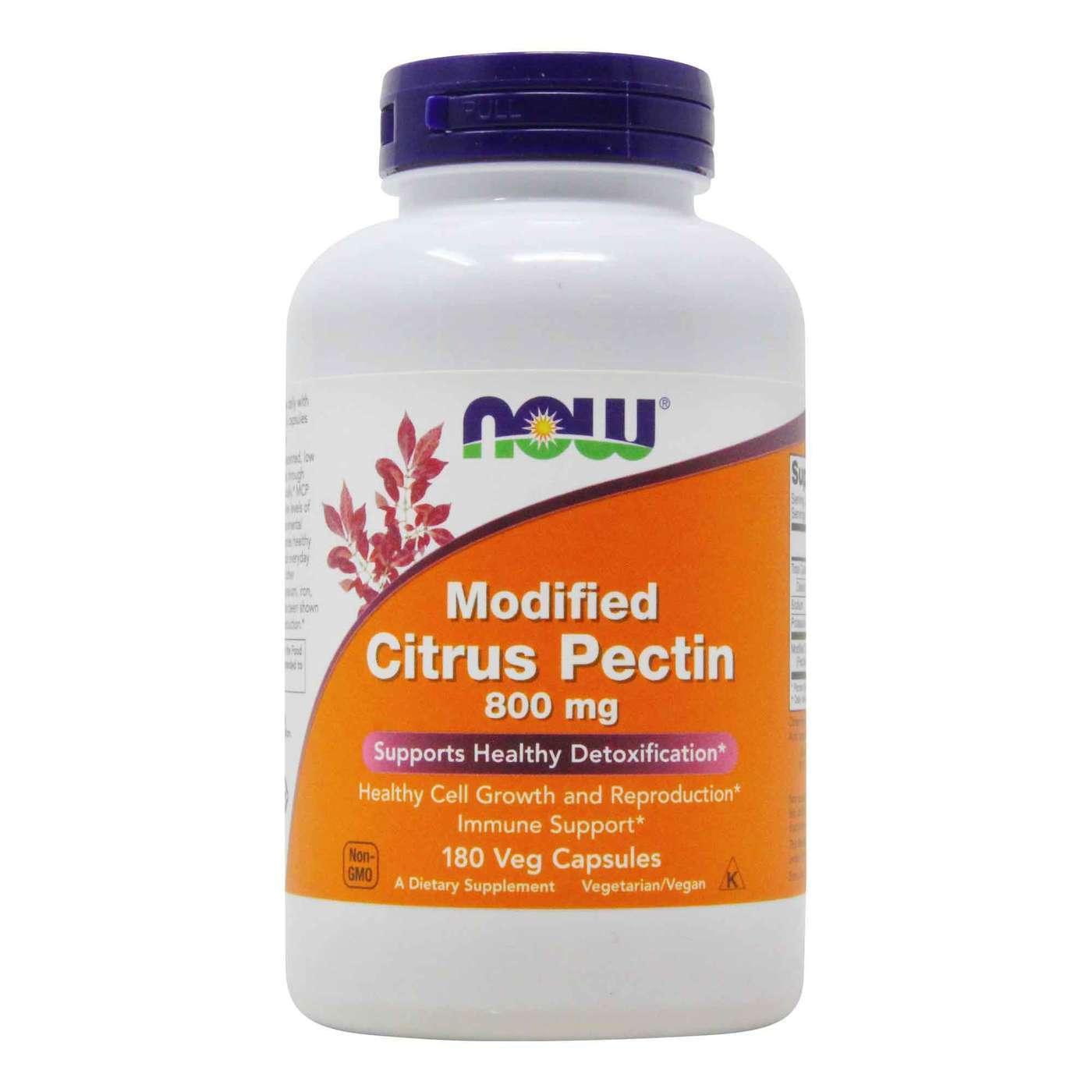 Now Modified Citrus Pectin 800mg Veg Capsules - Brivane