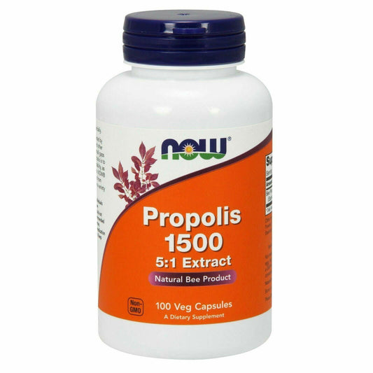 Now Propolis 1500 Veg Capsules - Brivane