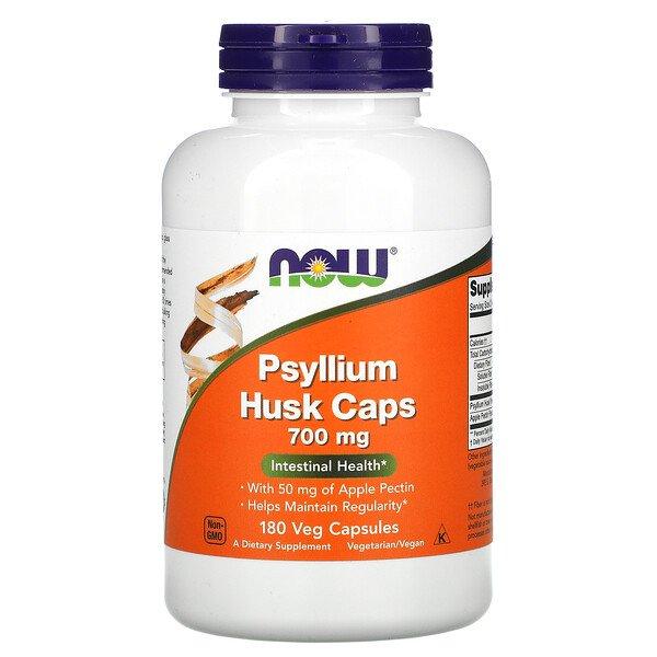 Now Pshyllium Husk 700mg Veg Capsules - Brivane