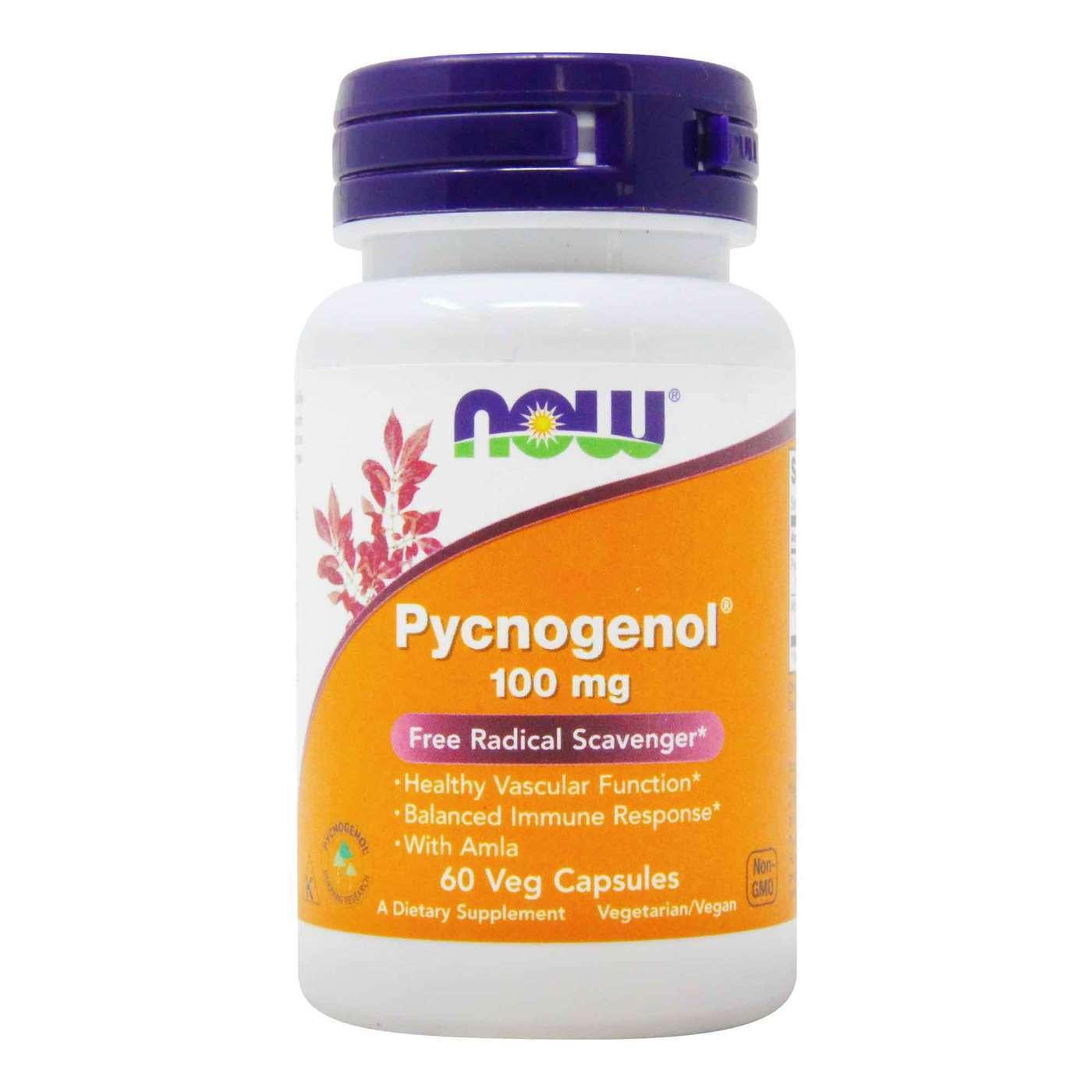 Now Pycnogenol 100mg Veg Capsules - Brivane